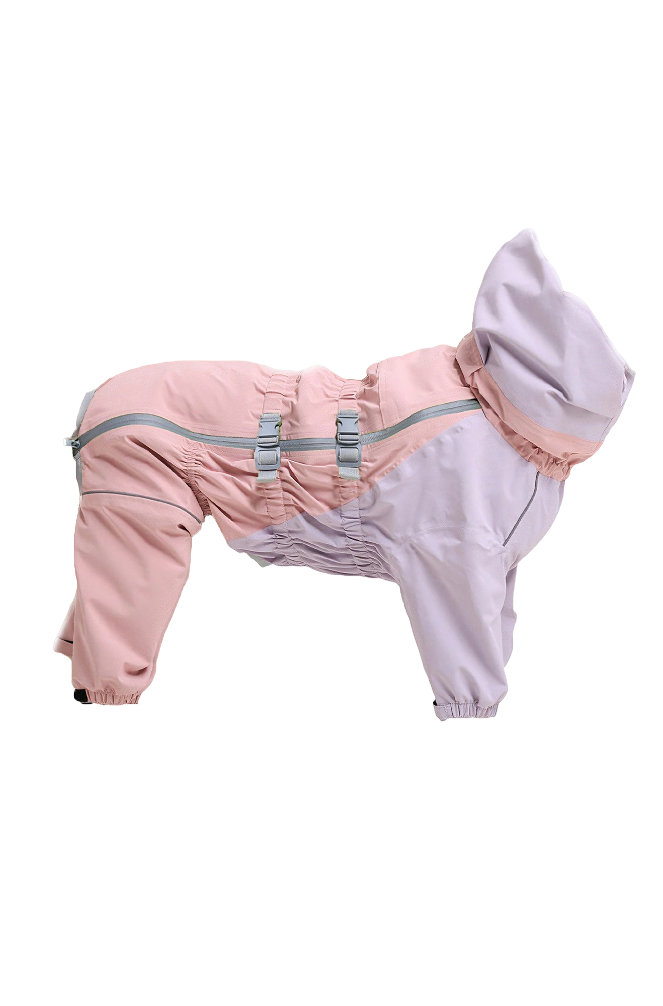 Dog Four Legged Jacket With Hood 